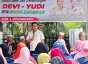 Konsolidasi Tim Devi Suhartoni-Junius Wahyudi Masyarakat Telah Merasakan  Program Pembangunaa H.Devi Suhartoni