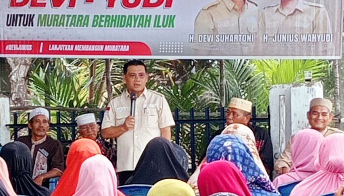 Konsolidasi Tim Devi Suhartoni-Junius Wahyudi Masyarakat Telah Merasakan  Program Pembangunaa H.Devi Suhartoni