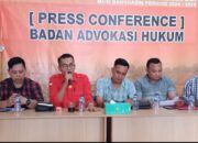 Gelar Conference Pers, Badan Advokasi Hukum Sikapi Laporan Pelanggaran Pilkada Muba