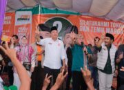 Warga lalan,Pelakat Tinggi,Tungkal Jaya Dan Sungai Lilin Kompak Dukung Pasangan Toha-Rohman Jadi Bupati Muba