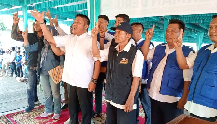 Herman Deru Mengukuhkan  Tim Pemenangan HDCU Kabupaten Muratara