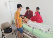 Sempat Viral di Medsos, IWO Muba Beri Bantuan Untuk Sosok Bapak Penderita Kanker dan Bengkak Hati di RSUD Sekayu