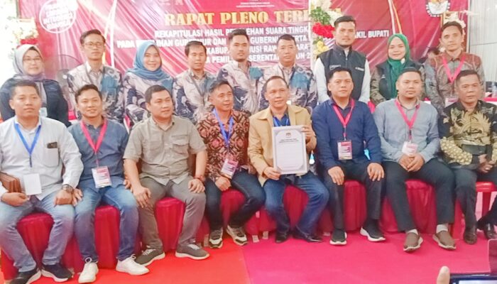 KPU Muratara Rekapitulasi Hasil Perhitungan Perolehan Suara