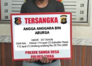 Polsek Sanga Desa Tangkap Pengedar Narkoba di Desa Kemang, 52 Paket Sabu Diamankan