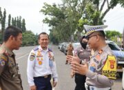 Polres Muba tingkatkan kualitas KTL (Kawasan Tertib Lalu Lintas) menghadapi Operasi Keselamatan Musi 2025