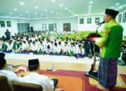 Hadiri Halal Bihalal dan Pelantikan MWCNU, Pesan Wabup Rohman : Bekerjalah Dengan Penuh Tanggungjawab.