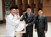 Bupati Muba Lantik 3 Kades Antar Waktu dan Pengurus DPC APDESI 2025–2030