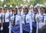 Wabup Rohman Lepas Semangat Juang Pelajar Muba Lewat Lomba Baris-Berbaris