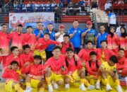 Tim Futsal Putra Muba Tundukan Tim Futsal Putra OKI, Skor 2-1