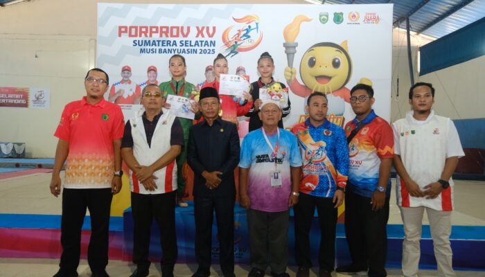 Senam Gymnastik Muba Sumbang 10 Medali di Porprov XV Sumsel 2025