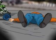 Seorang Pria Jadi Korban Tabrak Lari di Desa Muara Teladan, Pelaku Melarikan Diri