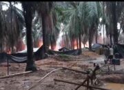 Korban Tewas 3 Orang, Sumur Minyak Terbakar di Keluang Diduga Milik Oknum ASN Dinas PUPR