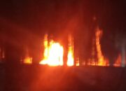 Sumur Minyak di Keluang Lagi-lagi Terbakar, 4 Pejabat Berwenang Polres Muba Memilih Bungkam