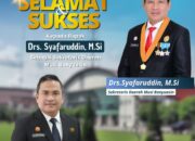 Syafaruddin Resmi Jabat Sekda Muba, Bupati Toha Tohet: “Jaga Marwah dan Jauhi Korupsi!”