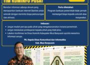 Dinas Kominfo Muba Himbau Sekolah dan Masyarakat Tidak Mudah Percaya Tawaran Bantuan yang Meminta Biaya