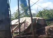 Penertiban Diduga Tak Merata, Sumur Minyak Ilegal Lagi-lagi Terbakar di Keluang