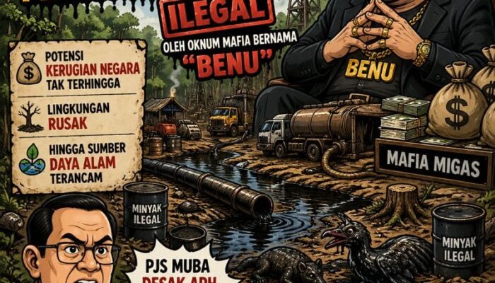 Potensi Kerugian Negara, PJS Muba Desak APH Tertibkan Pengeboran Minyak Ilegal Milik Benu di Hutan Kawasan