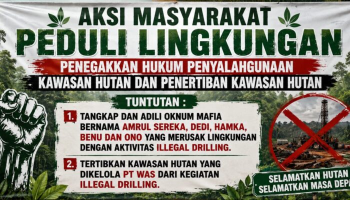 D, AS, H, B, dan O Diduga Dalangi Pengeboran Minyak di PT WAS Batang Hari Leko