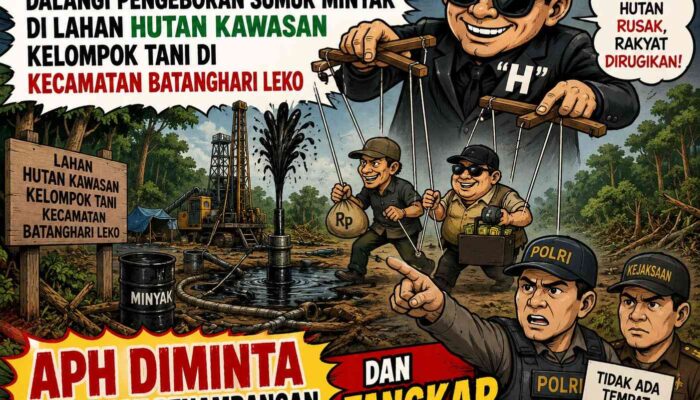 Diduga Kelola Lahan Hutan Kawasan Kelompok Tani jadi Tempat Pengeboran Minyak, APH Didesak Tertibkan