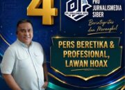 Selamat dan Sukses Hari Ulang Tahun Pro Jurnalis Media Siber Ke Empat Tahun Berdiri