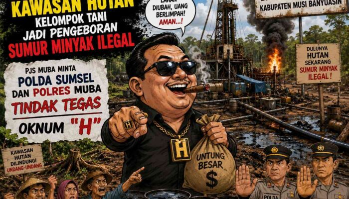 PJS Muba Desak Polda Sumsel dan Polres Muba Periksa “H” Diduga Alih Fungsi Kawasan Hutan