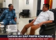 Untuk Atlet Muba Darwin Siapkan Kompetisi Berjenjang Beri Peluang Talenta Lokal di Bidang Olahraga