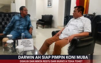 Untuk Atlet Muba Darwin Siapkan Kompetisi Berjenjang Beri Peluang Talenta Lokal di Bidang Olahraga