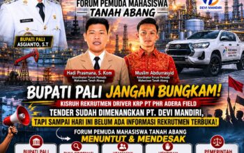 Polemik Rekrutmen Tenaga Kerja di PT Pertamina Hulu Rokan Adera Field, Forum Pemuda Mahasiswa Pali Desak Bupati Pali Turun Tangan
