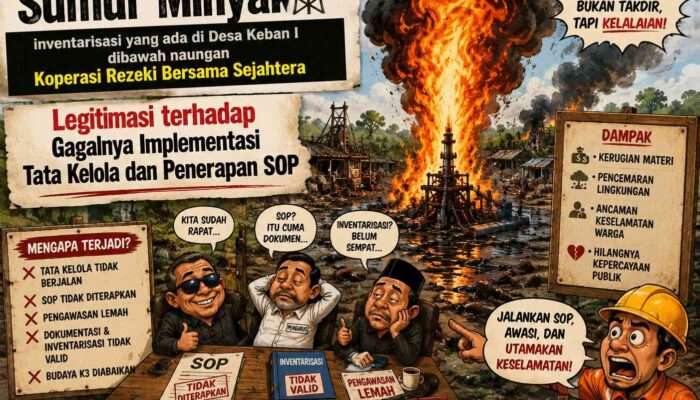 Berdalih Terdaftar di Koperasi RBS, Kebakaran Penampungan Minyak di Keban Disinyalir Kelalaian SOP