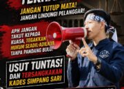 Ketua PJS Muba Desak APH Tersangkakan Kades Simpang Sari, Diduga Lakukan Penyimpangan Dana Desa