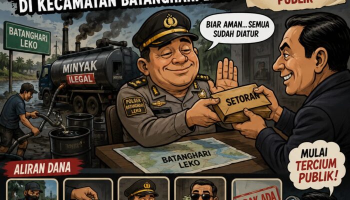 Diduga Terima Upeti Kegiatan Minyak Ilegal, Kapolda Diminta Copot Kapolsek BHL