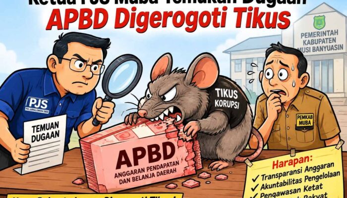 Ketua PJS Muba Temukan Dugaan APBD Digerogoti “Tikus”