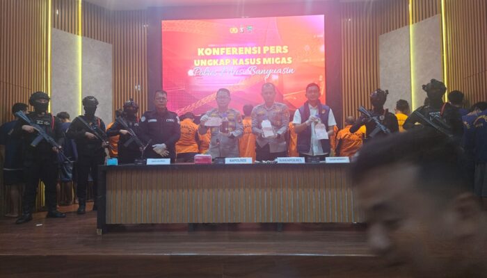 Langkah Tegas Polres Muba Jaga Ketahanan Energi Nasional, 35 Kasus Migas Diungkap, 22 Tersangka Diamankan