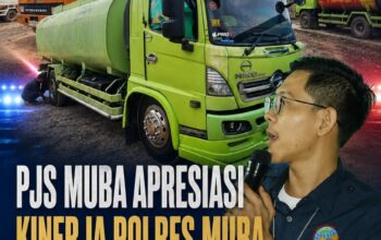 PJS Muba Apresiasi Kinerja Polres Muba, Puluhan Mobil Angkutan Minyak Cong Ilegal Diamankan