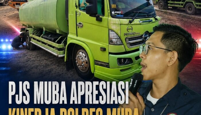 PJS Muba Apresiasi Kinerja Polres Muba, Puluhan Mobil Angkutan Minyak Cong Ilegal Diamankan